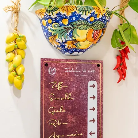 Gæstehus Federico 70 Acquamarina Luxury Palermo